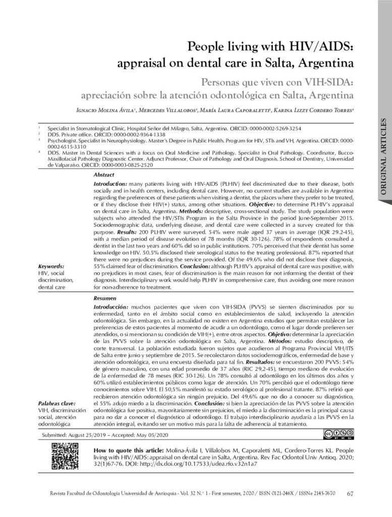 thumbnail of Personas que viven con VIH-SIDA